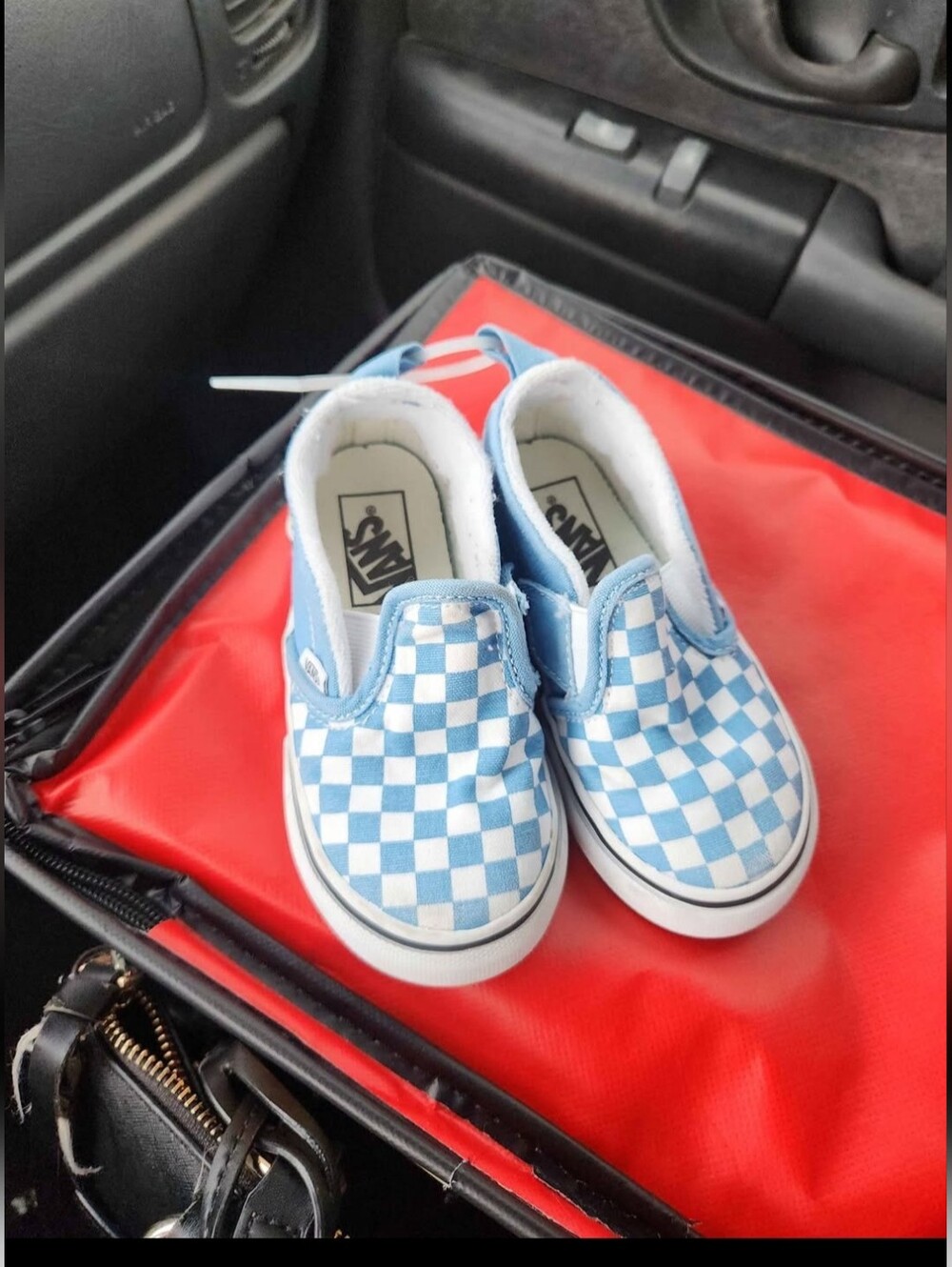 Vans Toddler 7.5 Checkerboard Slip-On Shoes
